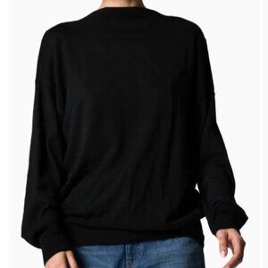 Equipment Montrose Cutout Tie Neck Cashmere Sweater